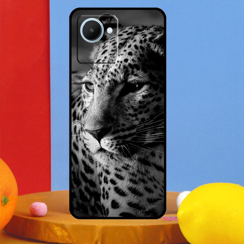Че Гепард Снежный Гепард Для Realme 15 Pro 13 12 11 10 14 Pro Plus C65 C67 C63 C61 C55 C51 C53 C35 C75 GT6 GT7 Чехол