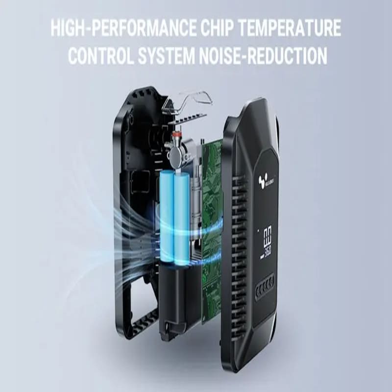 Цифровой дисплей интеллектуальный DC 12V 150PSI портативный воздушный компрессор насос для накачивания шин автомобильный насос для накачивания шин с манометром