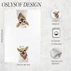 Funny Chihuahua Hand Towels for Bathroom, Chihuahua Gifts Decorative Towels for Bathroom Washroom, Chihuahuas Lover Mom Gifts, 16x24 Inch
