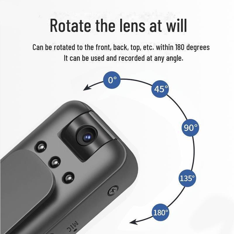 Ультра HD нательная камера-ручка для охраны правопорядка и спортивных съемок