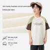Xiaoyinman Boy's Letter Print Short-Sleeve T-Shirt
