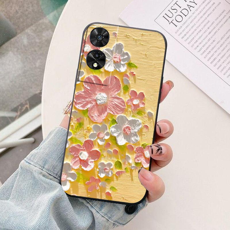 For TCL 50 SE Phone Case astronaut Silicone Camera Protection Back Cover For TCL 50 5G 505 501 503 502 Funda Coque Colorful