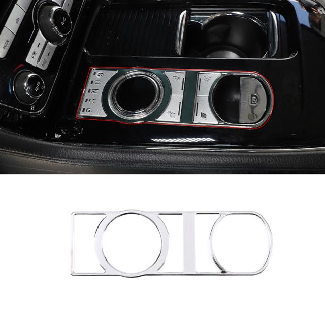 For Jaguar XF XJ 2010-2019 Car Modification Interior Central Control Shift Panel Button Decoration Sticker Car Accessories NN56