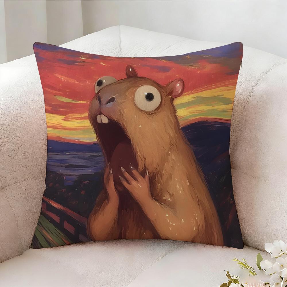 Funny And Surprising Duck Pillow Case Pillowcase Doublesided Printed Sofa Cushion Bedroom Headboard Pillow