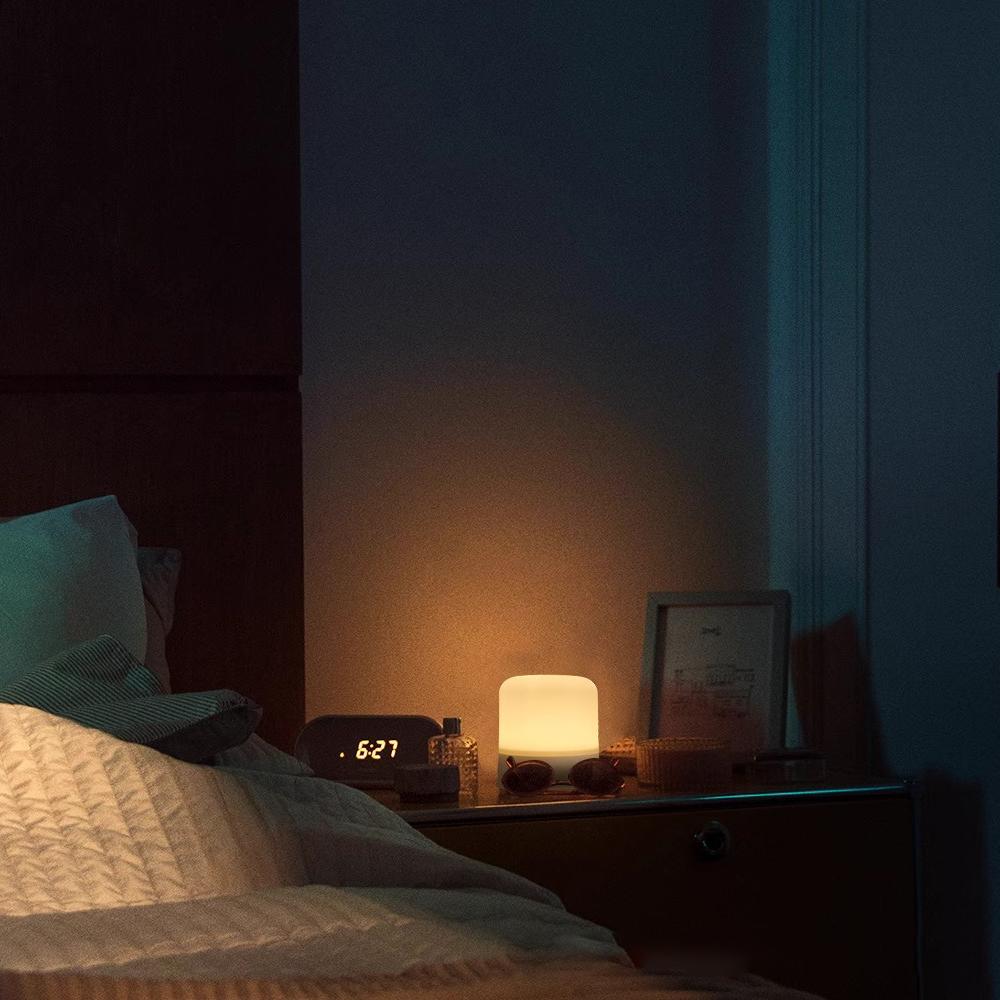 Remote Control Touch Night Light Rechargeable Night Light RGB Dimmable Table Lamp Ambient Light for Bedroom Living Room