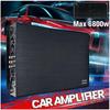 Автомобильный усилитель 6800 Вт, 4-канальный, Hi-Fi, для модификации автомобильного аудио, усилитель мощности, высокая мощность, ультратонкий, аудиодинамик