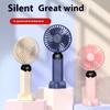 3000Mah Mini Electric Fan Portable 6-speed Wind Speed Handheld Hand Silent Fan Digital Display Summer Usb Charging Portable Fan