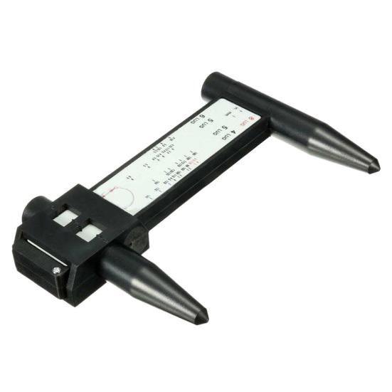Universal 4 5 6 8 Holes Lug Car Wheel Tyre Spacer Measuring Gauge Meter Tool