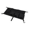 Camping Cart Side Storage Bag Oxford Cloth Multi Compartments Foldable Wagon Side Pocket Bag Black