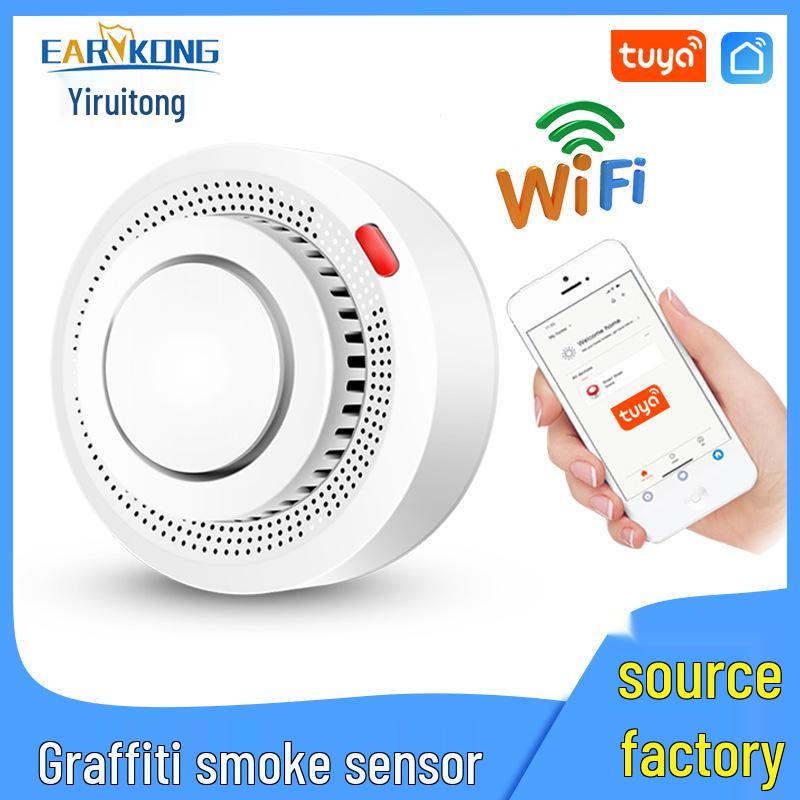 Умный WiFi датчик дыма и пожарной сигнализации Tuya