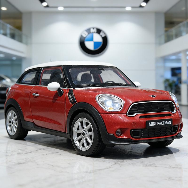 WELLY 1:24 BMW MINI Cooper S Paceman Alloy Car Diecasts & Toy Vehicles Car Model Miniature Scale Model Car Toy For Children
