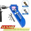 Drill Bit Sharpener Portable Diamond Drill Bit Sharpening Tool for Grinding Iron Drills Width Range 2-12.5mm 2 Pack