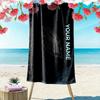 Custom Name,Philadelphia Eagles Print Beach Towel, Large Soft Quick Dry Towel for Beach Camping Swimming