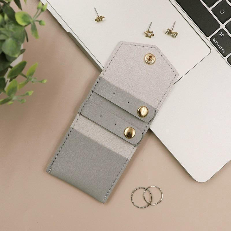 Портативный дорожный органайзер для ювелирных изделий, рулонная сумка для ювелирных изделий, складной футляр для ювелирных изделий, дисплей для браслетов, колец, ожерелий, сережек