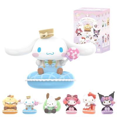 ЛУЧШАЯ ИГРУШКА Персонажи Sanrio Серия Сладкие Конфеты Гашапон Фигурка Сюрприз Мягкий Винил ПВХ Премиум Игрушка Подарок на День Рождения Cinnamoroll Для Коллекционеров Персонажей