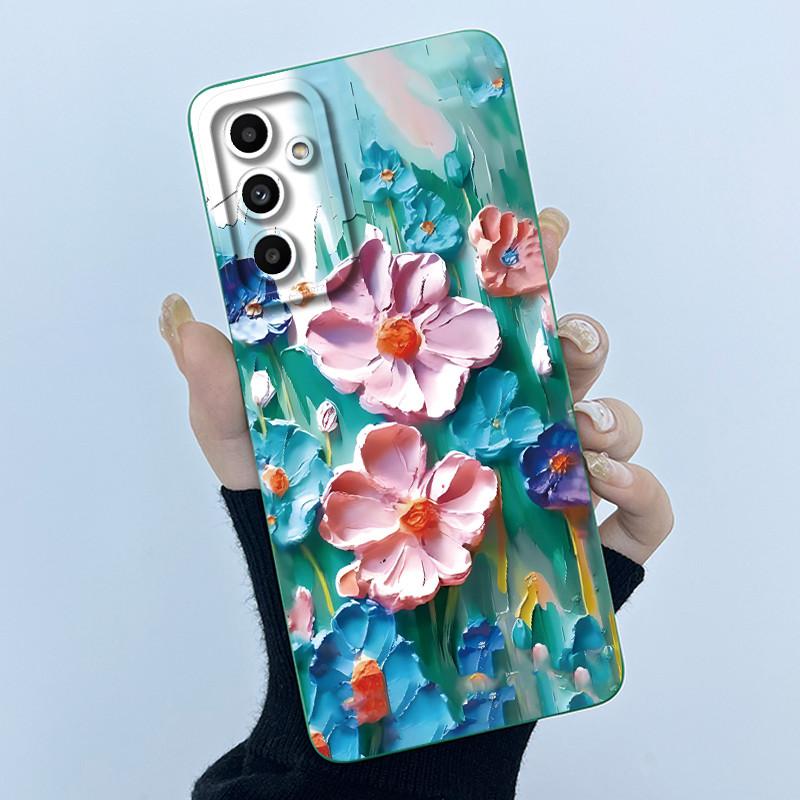 Для Samsung A05s A05 Galaxy SM-A057F A055F Милый Панда Милые Девочки Кошки Мягкая Силиконовая Резина Чехол для Телефона для SamsungA05s A05 Чехол