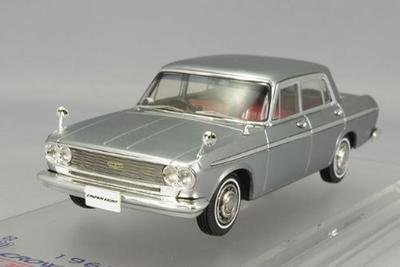 30-летний юбилей ENIF Масштабная модель Toyota Crown Eight 1965 года Сатиновый серебристый [Модель Kidbox] 1/43 VG10-A