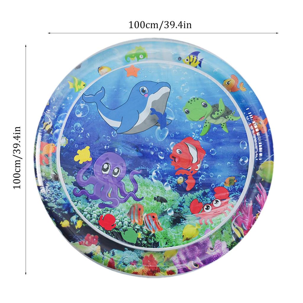 68x48см ПВХ Надувной Кот Собака Домашний питомец Игровой коврик Детский коврик для игр с водой Время на животике Водяная подушка Интерактивный сенсорный коврик для игр с водой Игрушки