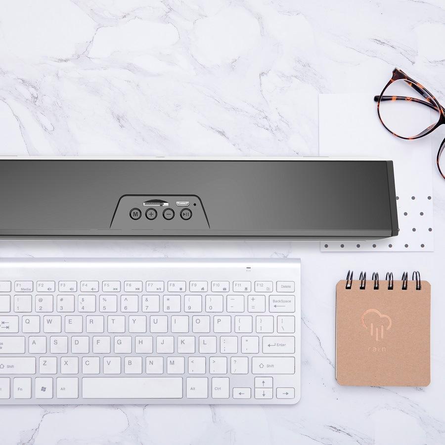 A4 6 Вт RGB USB проводной мощный компьютерный динамик стерео сабвуфер басовый динамик объемный звук для ПК кинотеатр ТВ динамик