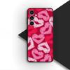 Чехол для телефона для Xiaomi Redmi 15 15C A4 A5 9A 9C NFC Note 9 8 9T 8T 5G Мягкий силиконовый чехол Звезда Темно-красный Сердце Любовь