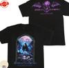 Футболка Avenged Sevenfold Nightmare Tour 2010 Винтажная Метал-группа Череп Черная Унисекс Футболка