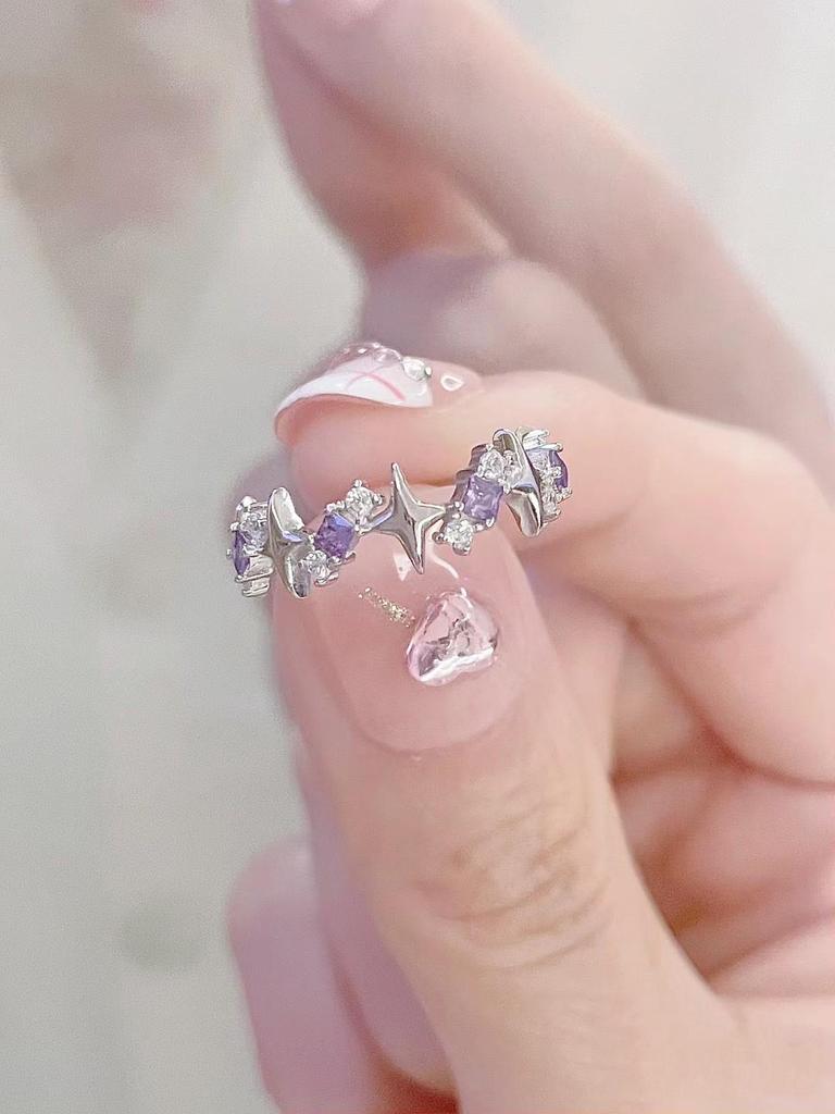 Кольцо-цветок в стиле блогера Xiaohongshu Niche Design — высококачественные аксессуары простого стиля для женщин