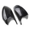 For BMW 1 Series E87 04-06 E81 05-09 E82 E88 07-09 3 Series E90 E91 05-07 E92 E93 Rearview Side Mirror Covers Cap Carbon Fiber