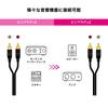 Аудиокабель RCA Штекер x 2 RCA Штекер x для Усилителей Проигрывателей Audio-Technica 1,5 м (RCA - 2) Динамики, Плееры, AT-MI64/1.5