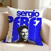Racing driver CCheco  SSergio PPerez  Square DoubleSided printed Pillow Case Bedroom Bedside Pillow Sofa Cushion Cover