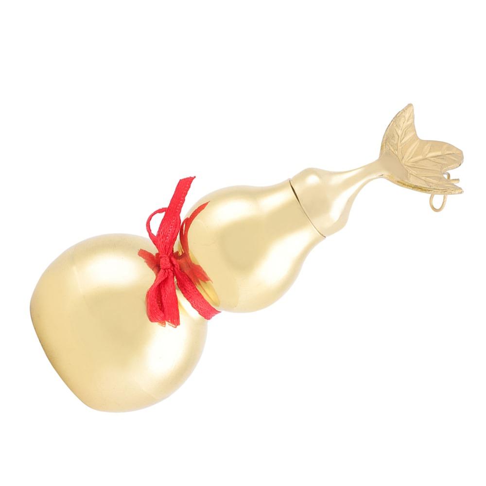 Open Cover Feng Shui Gourd Smooth Surface Hu Lu Statue Statues Wu Lou Gourd Home Decoration