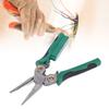 Electrical Pliers Multi Functional Wire Stripping Crimping Cutting Splitting Winding Pliers with Voltage Tester