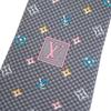 Louis Vuitton M76610 галстук серый/многоцветный шелк мужской