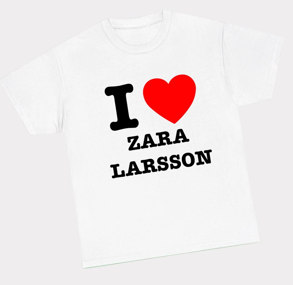 Базовая футболка Zara Larsson семейная группа футболка белая футболка Все размеры 1F2534 Унисекс футболка