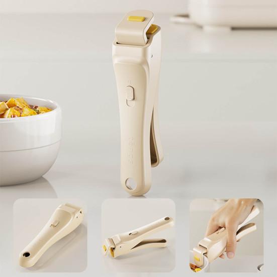 Защитные щипцы для посуды, держатель-клипса, термостойкий захват для сковороды, надежный захват