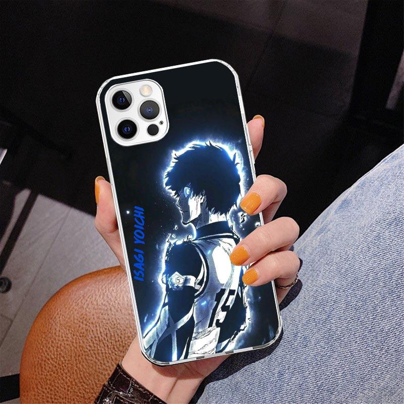 Blue Lock Isagi Yoichi Phnoe Case for Iphone 17 Air 16 16E 11 12 13 Mini 14 Plus 15 Pro Max 7 8 + SE 2020 Phone Cover Coque 17 A