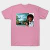 T Shirt Women Bob Ross Harajuku Print Kawaii Tshirt Summer Short Sleeve Female T-Shirt Top Tee