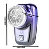 IP65 водонепроницаемая мини-бритва с зарядкой через USB, мужская незаменимая карманная машина с 6 головками ножа afeitadora eléctrica para hombre potente