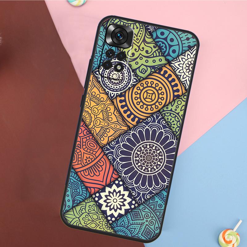 Чехол-мандала для Xiaomi Redmi Note 14 13 12 9 10 11 Pro 9S 10S 11S 12S Redmi 14C 10C 12C 13C