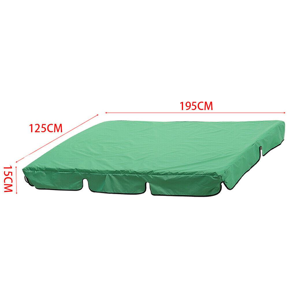 Сменный навес для качелей, 2/3-местного гамака, крышка, верхняя часть, открытый сад