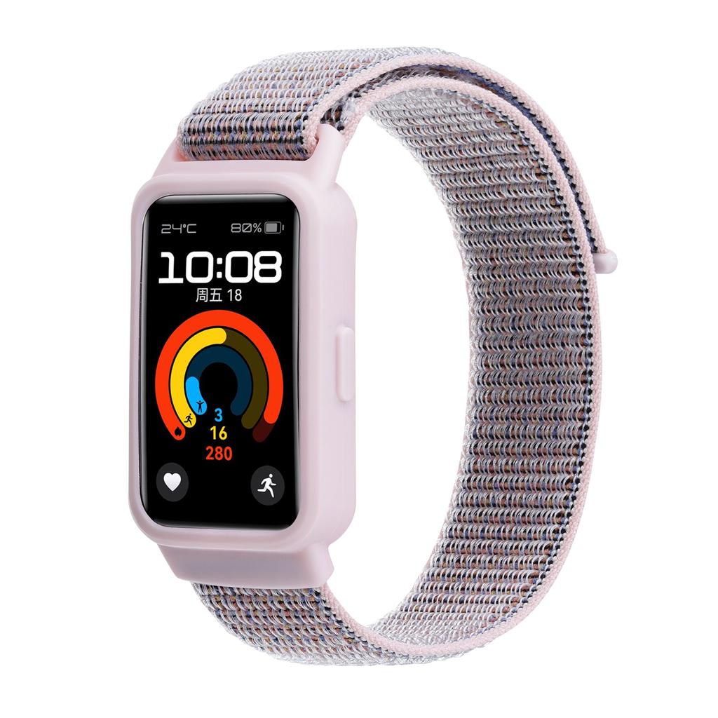Нейлоновый ремешок-петля для Huawei Band 9 8 7 6 Смарт-часы Запасной ремень correa Дышащий Спортивный браслет для huawei band9 band8 7 6