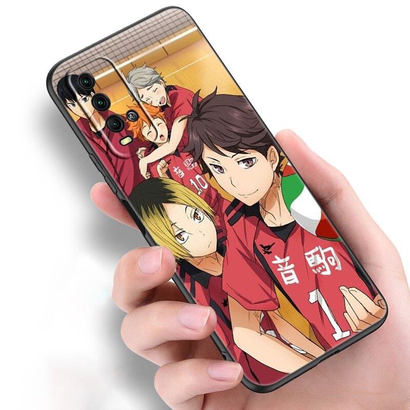 Kozume Kenma Haikyuu аниме силиконовый чехол для телефона для Xiaomi Redmi Note 11 10 9 8 Pro 11T 10T 10S 9S 8T 9 9A 9C 9T черный мягкий чехол