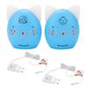 Wireless Audio Baby Monitor TwoWay Talk Sound Alert Night Light Home Audio Monitor
