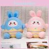 Eggshell Easter Rabbit Plush Toy Stuffed Doll Room Bed Decoration Kids Gift