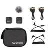 Saramonic Salamonic 2.4G Ultra-compact Wireless Microphone System (transmitter X 1, Receiver X 1) Black Blink100-B1