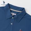 U.S. Polo Assn. Мужская рубашка-поло с длинным рукавом в стиле business casual