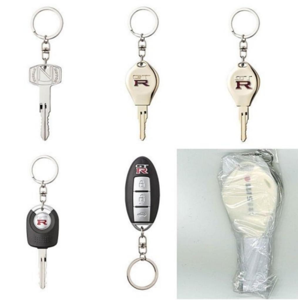 Bandai Narikiri Owner Series Nissan Past Collectable Keys x Все 6 типов Набор Полный комплект Gacha Gacha Capsule Toy GT-R