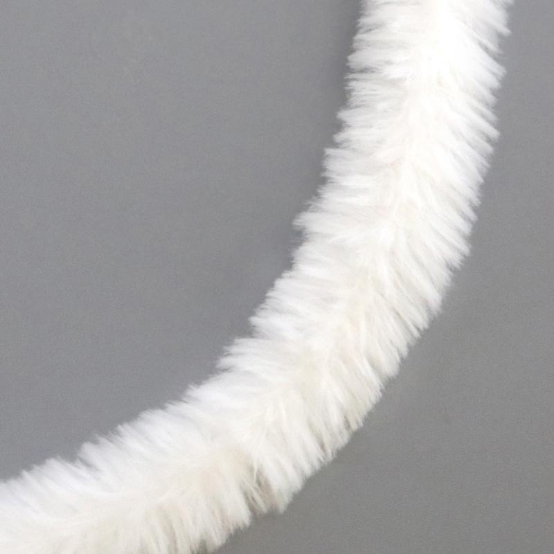 1PC Imitation Rabbit Hair Fluffy Toys Materials Plush Dolls Twisting Sticks 15mm