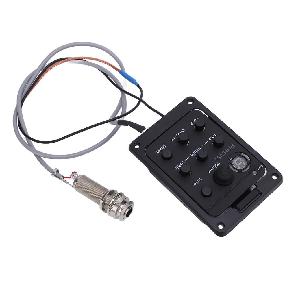 Гитарный предусилитель эквалайзер регулятор громкости светодиодный дисплей высокочувствительный тюнер гитарный предусилитель для Presys Plus