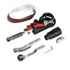 M10/M14 Sanding Belt Adapter Attachment Converting 100/115/125mm Electric Angle Grinder to Belt Sander DIY Wood Metal Working
