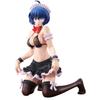 Ikki Tousen XX Lingerie Рёмё Сексуальная Черная ПВХ Версия. (Предварительно окрашенная фигура)